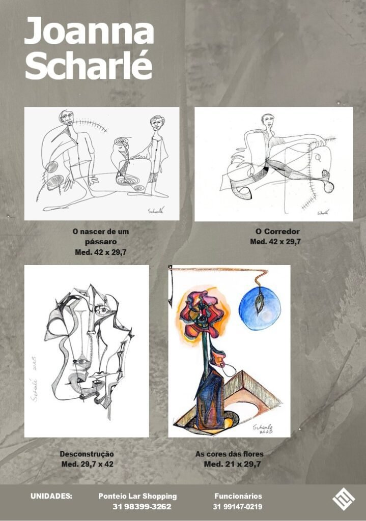 Catálogo obras de arte de Joanna Scharlê