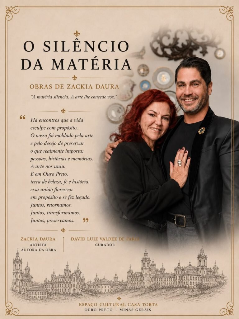 Jornal Horizonte mostra a foto de Zackia Daura que estará no Festival de Inverno em Ouro Preto